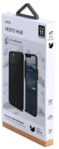 UNIQ Vesto Hue Dėklas Apple iPhone 11 Pro Max baltos spalvos