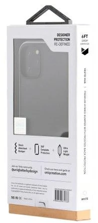 UNIQ Vesto Hue Dėklas Apple iPhone 11 Pro Max baltos spalvos
