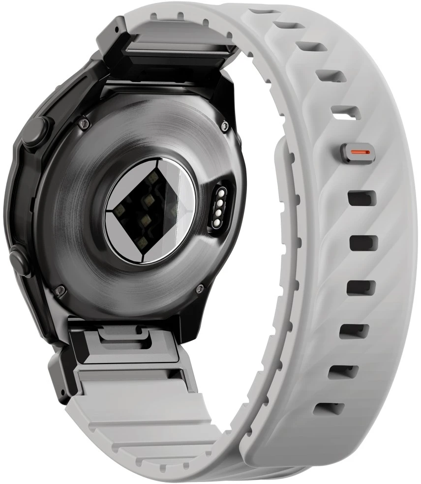 UNIQ Fluo x Smart-Fit apyrankė for Garmin 22mm pilkos spalvos