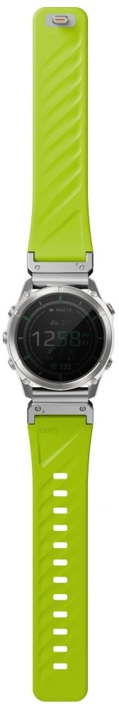 UNIQ Fluo x Smart-Fit apyrankė for Garmin 22mm Lime