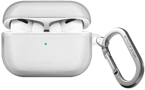 UNIQ Glase Dėklas AirPods Pro 2 gen glossy clear