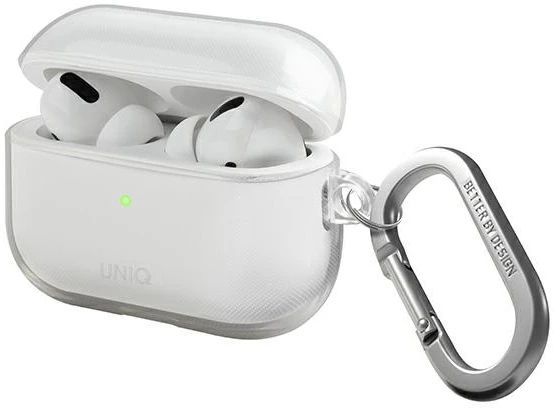 UNIQ Glase Dėklas AirPods Pro 2 gen glossy clear