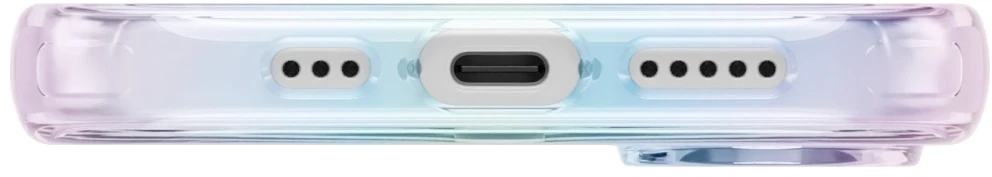 UNIQ Iridescia Dėklas skirtas iPhone 17 Magclick Charging holo quartz