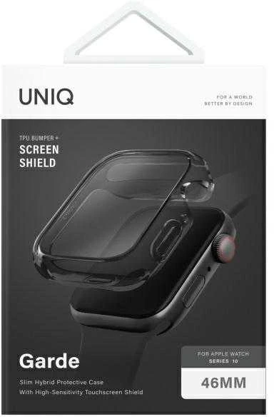 UNIQ Garde dėklas Apple Watch Series 46mm, rūko spalvos