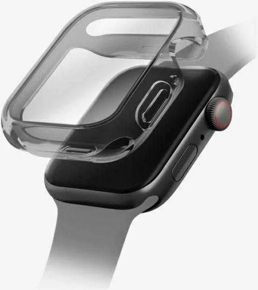 UNIQ Garde dėklas Apple Watch Series 46mm, rūko spalvos