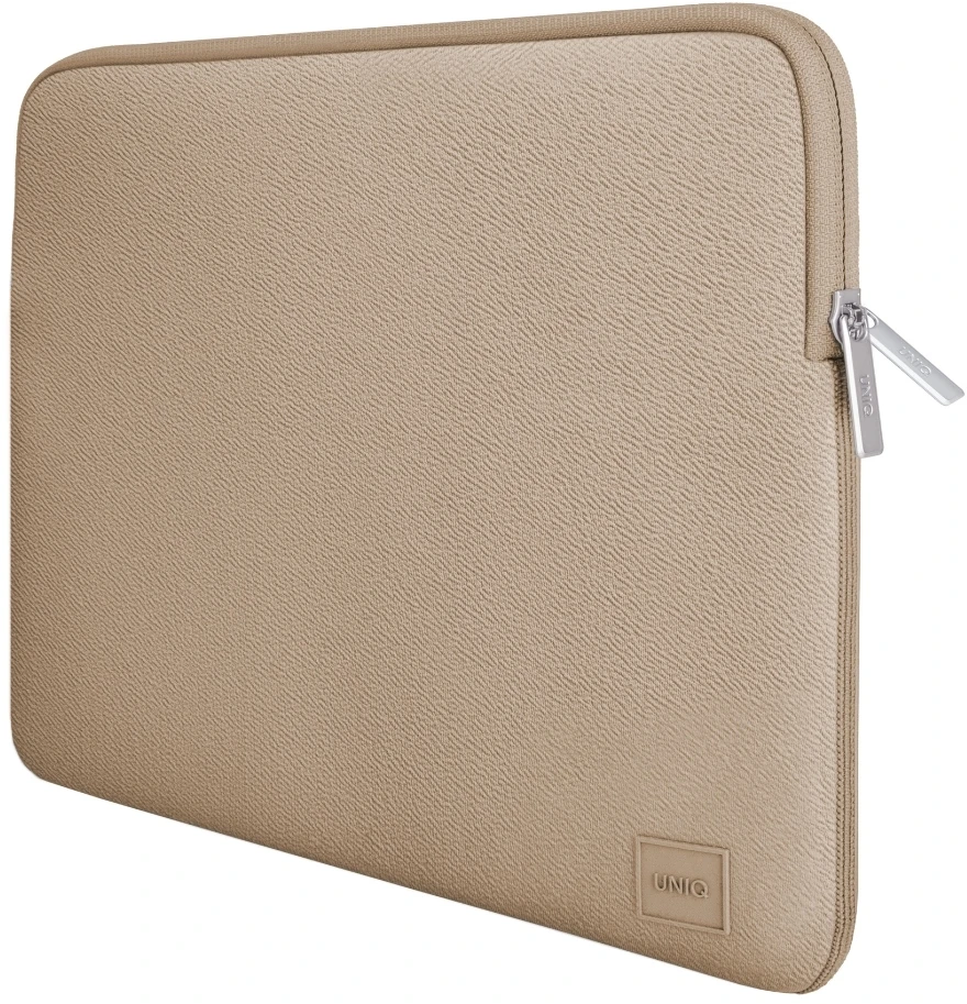 UNIQ bag Cyprus laptop Sleeve 14″ nude rudos spalvos water-resistant neoprene