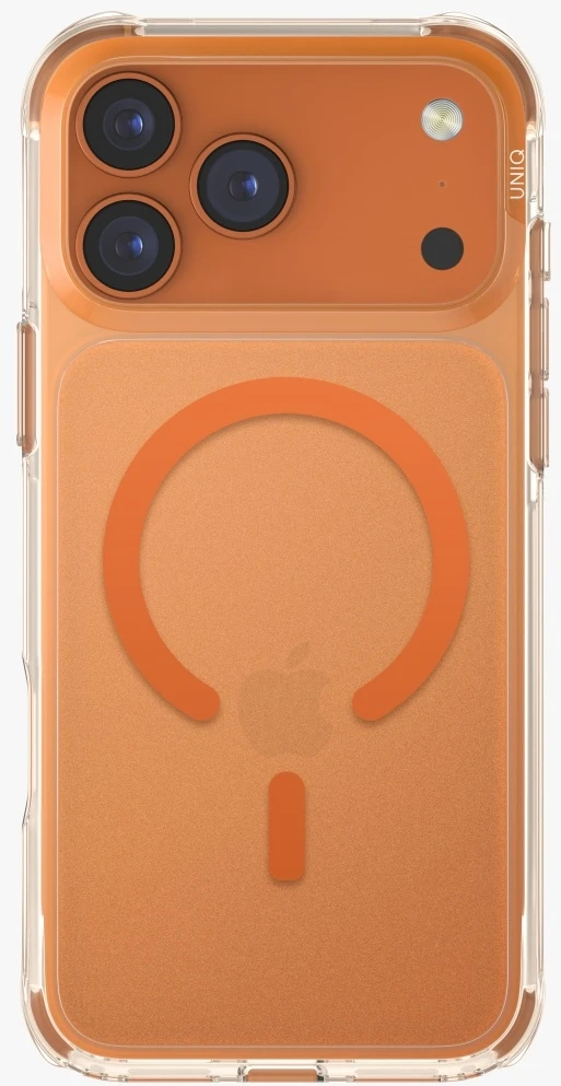 UNIQ LifePro Xtreme Dėklas Apple iPhone 17 Pro Max Magclick Charging Oranžinis