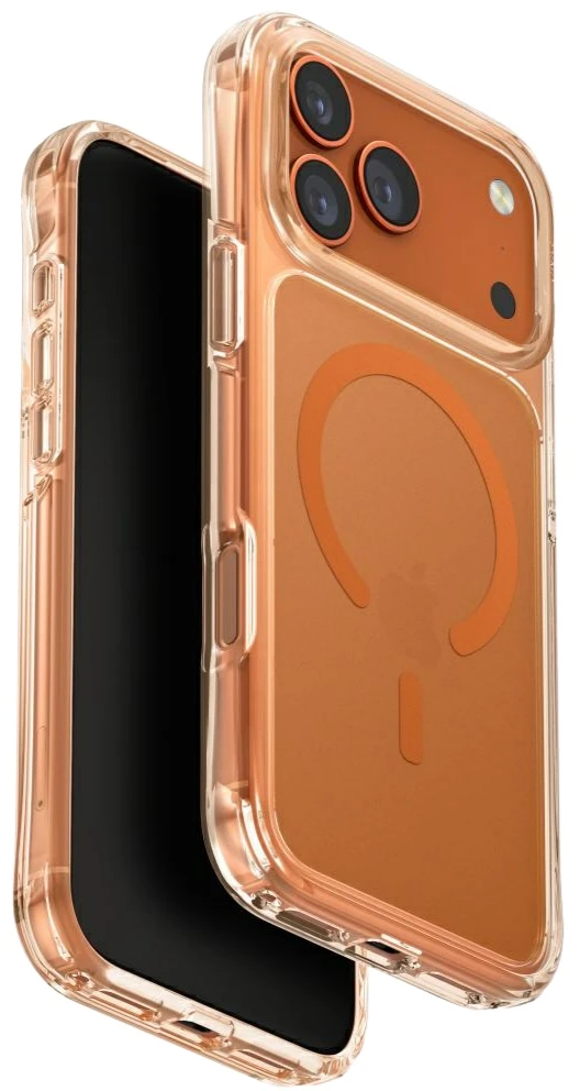UNIQ LifePro Xtreme Dėklas Apple iPhone 17 Pro Max Magclick Charging Oranžinis