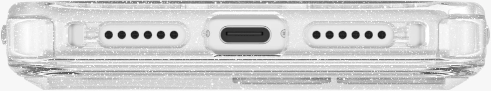 UNIQ LifePro Xtreme Dėklas Apple iPhone 17 Pro Max Magclick Charging skaidrus/Glitter