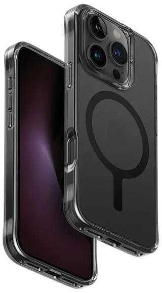UNIQ LifePro Xtreme Apple iPhone 16 Pro dėklas 6.3″ Magclick Charging pilkos spalvos smoked