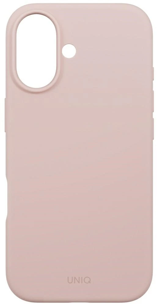 UNIQ Lino Dėklas Apple iPhone 17 Magclick Charging rožinės spalvos