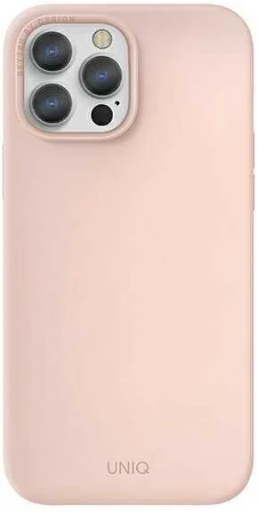 UNIQ Lino Hue Dėklas Apple iPhone 13 Pro Max 6,7" blush rožinės spalvos MagSafe