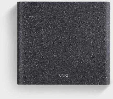 UNIQ laidinis įkroviklis HUB Surge 90W juodos spalvos 2xUSB Quick Charge 3.0 + 2xUSB-C PD 3.0 (LITHOS Collective)