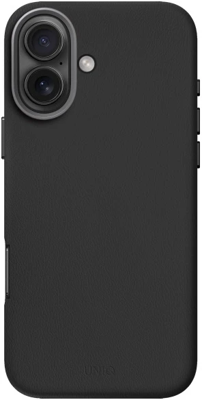 UNIQ Lyden Apple iPhone 16 dėklas 6.1″ Magclick Charging juodos spalvos Dallas juodos spalvos