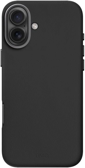 UNIQ Lyden dėklas Apple iPhone 16 Plus 6.7″ Magclick Charging juodos spalvos Dallas juodos spalvos
