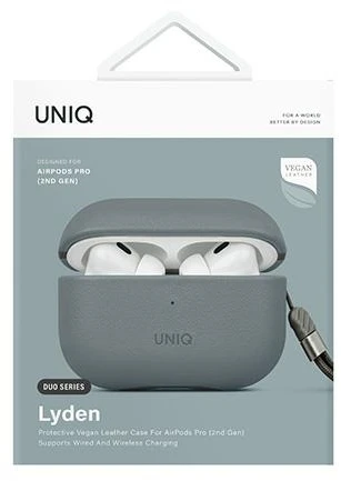 UNIQ Lyden DS AirPods Pro 2 gen (2022/2023) dėklas mėlynas-juodos spalvos/washed mėlynas-juodos spalvos