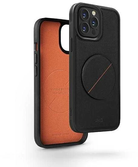 UNIQ Novo Dėklas Apple iPhone 14 Pro Max 6,7″ midnight juodos spalvos