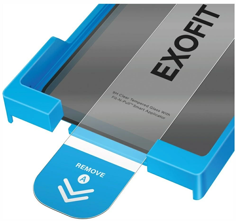 UNIQ Optix Exofit Privacy Apsauginis stiklas skirtas Apple iPhone 17 Pro with applicator