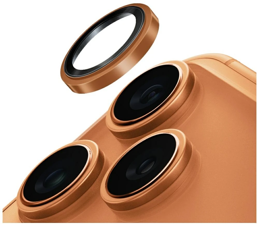 UNIQ Optix Prime Camera Lens Protector skirta iPhone 17 Pro / iPhone 17 Pro Max with Applicator sunset