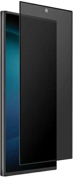 UNIQ Optix Privacy Samsung Galaxy S24 Ultra S928 privatizing Apsauginis stiklas su aplikatoriumi