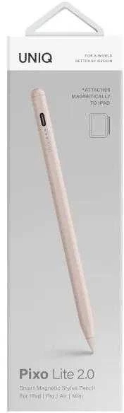 UNIQ Pixo Lite 2.0 Magnetic Stylus skirtas Apple iPad rožinės spalvos/Blush rožinės spalvos