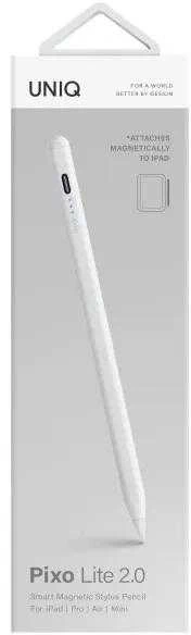 UNIQ Pixo Lite 2.0 Magnetic Stylus skirtas Apple iPad baltos spalvos/Dove baltos spalvos