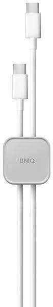 UNIQ Pod self-adhesive cable organizer 8vnt chalk pilkos spalvos