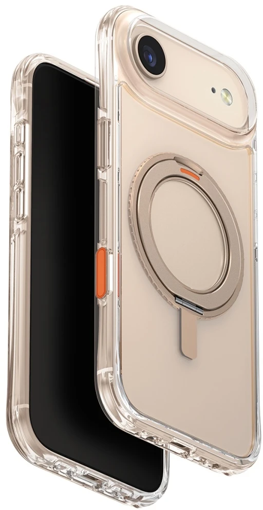 UNIQ Swivix dėklas skirtas Apple iPhone Air 360 Rotating Kickstand auksinis