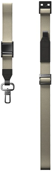 UNIQ Vista universal phone lanyard 2in1 žalios spalvos/dark khaki