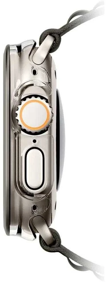 Dėklas UNIQ Voute for Apple Watch Ultra 49mm tempered glass sidabrinis