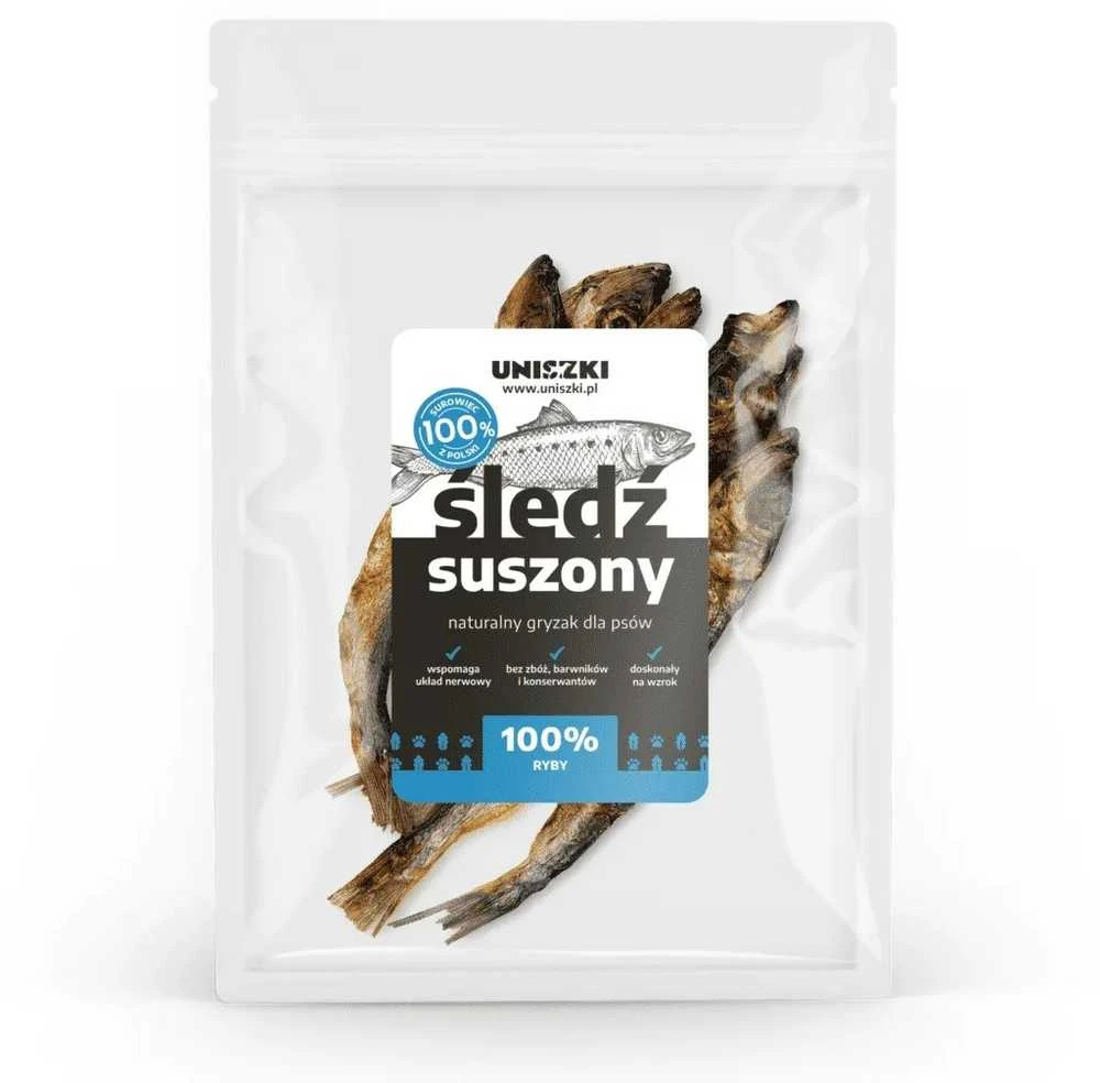 UNISZKI Džiovinta silkė – skanėstas šunims – 50 g