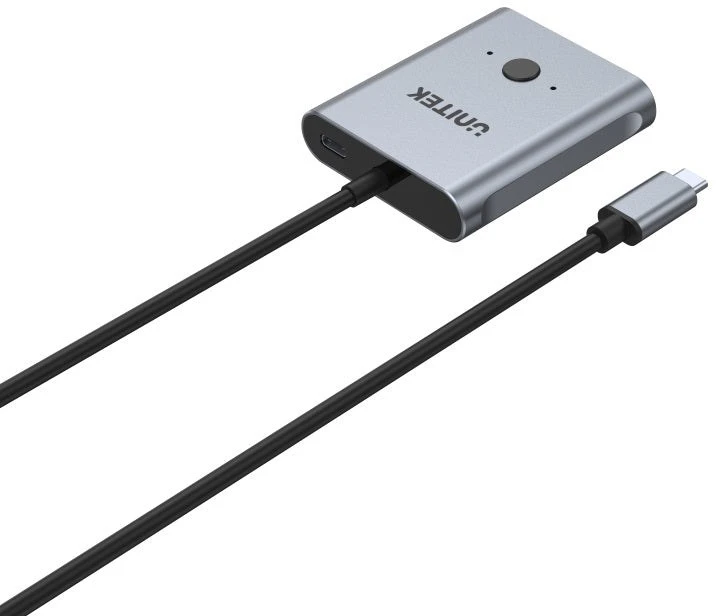 UNITEK D1078A dvikryptis kabelio adapteris USB-C M-F 1m