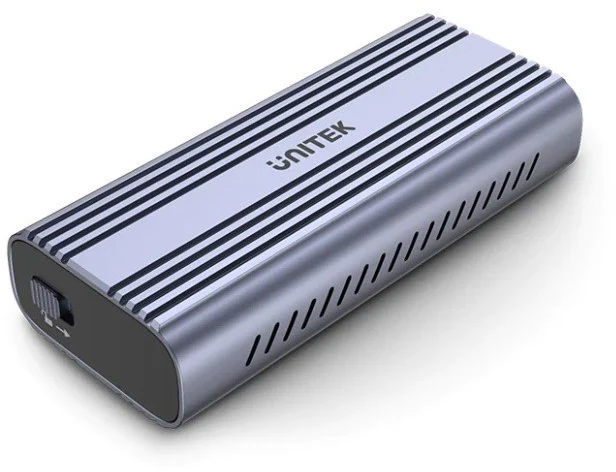 SSD Korpusas - UNITEK M.2 PCIe NVMe/SATA 10Gbps Pilkas
