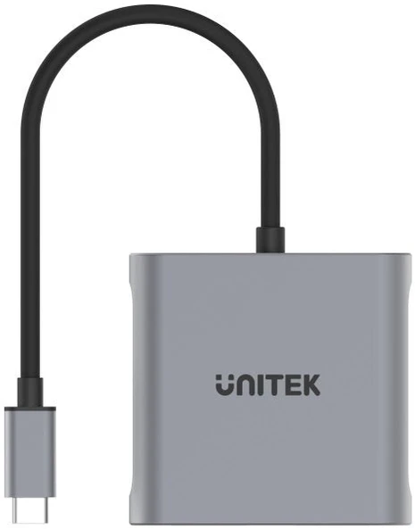 UNITEK ADAPTERIS USB-C – 2X HDMI 4K MST (M/F)