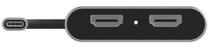 UNITEK ADAPTERIS USB-C – 2X HDMI 4K MST (M/F)