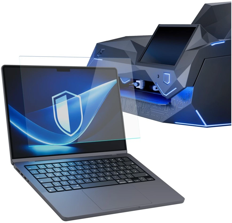 Universali matinė apsauginė plėvelė, skirta 3MK All Safe AIO Notebook