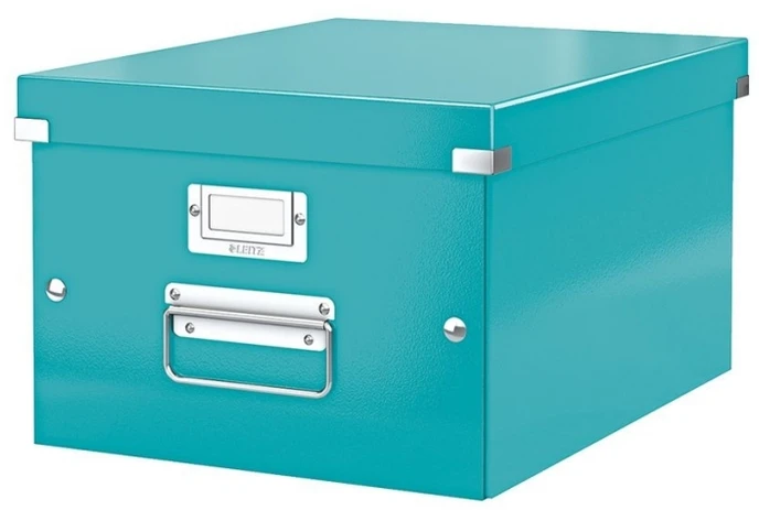 Universali dėžė Leitz Click&Store Medium, 281x200x369mm, ledo mėlynos spalvos