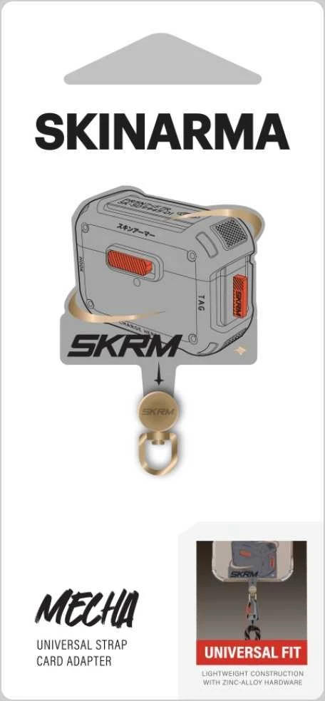 Universal lanyard adapter Skinarma Mecha pilkas