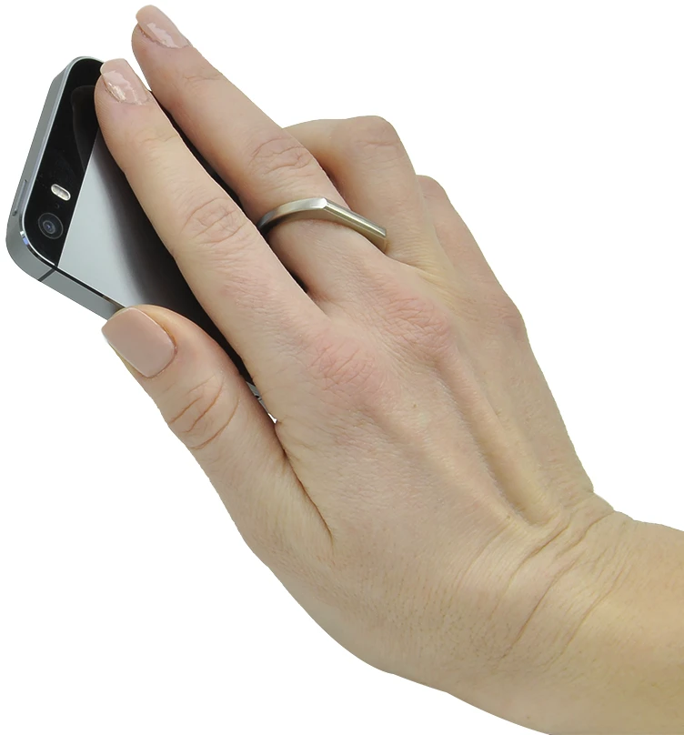 Universalus PNI O-Ring laikiklis, stalo stovas ir „Smart Grip“, šviesiai juodas, pridedamas automatinis laikiklis