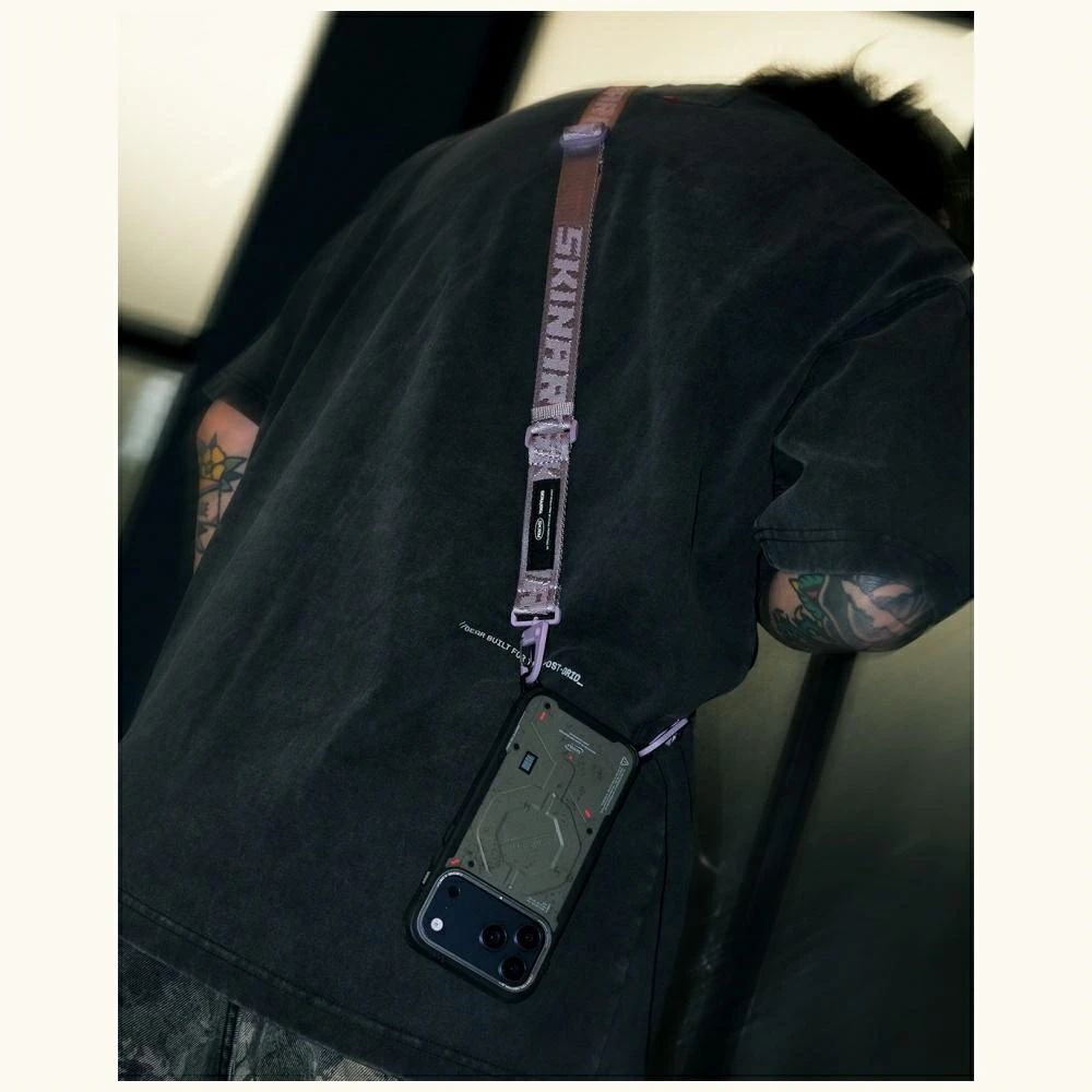Universalus telefono dirželis Skinarma Scout XE lilac