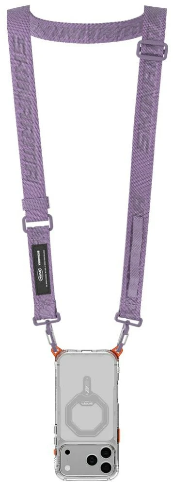 Universalus telefono dirželis Skinarma Scout XE lilac