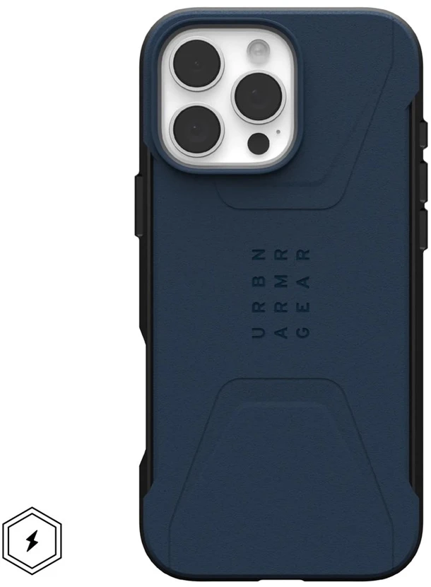 Urban Armor Gear Civilian mobiliojo telefono dėklas 17,5 cm (6.9″) Navy