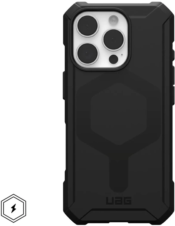 Urban Armor Gear Essential Armor mobiliojo telefono dėklas 16 cm (6.3″) Juoda