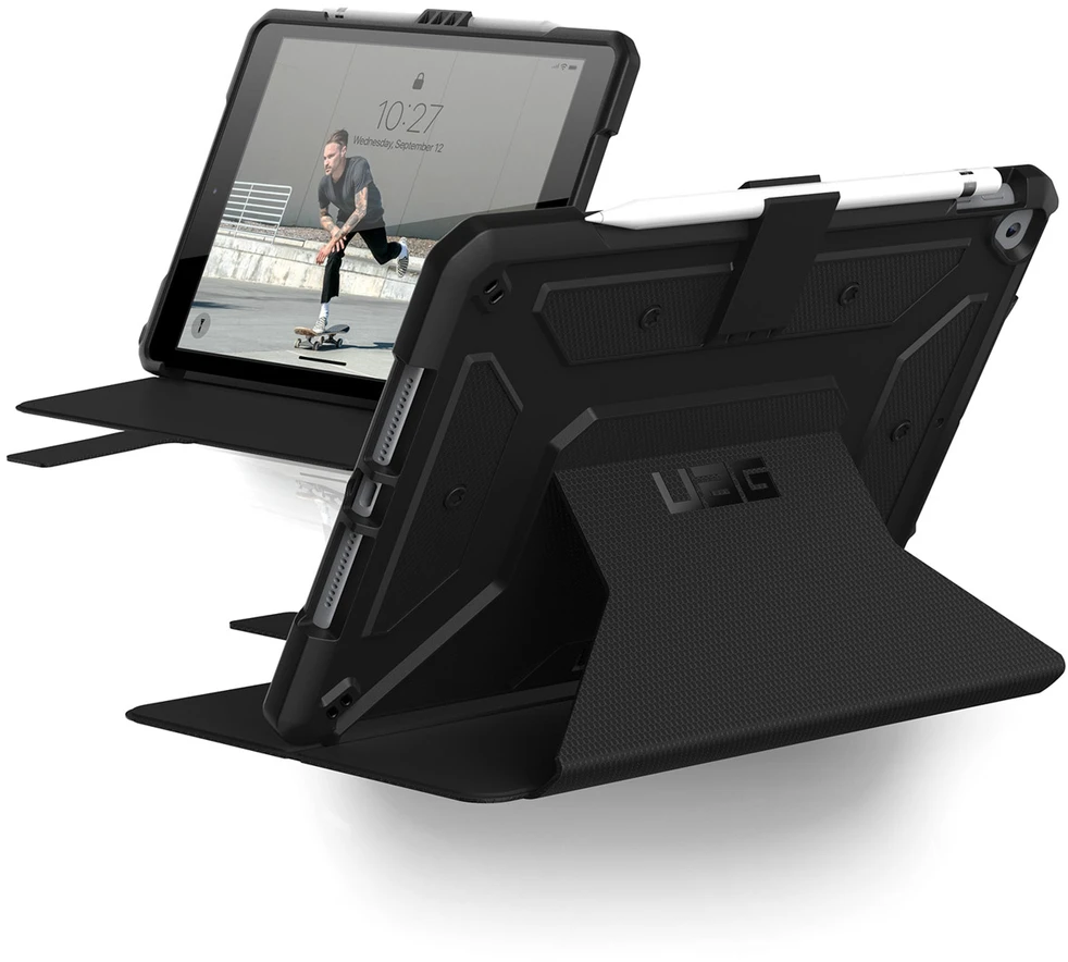 Urban Armor Gear UAG Metropolis Apple Pieštukas dėklas iPad 10.2" – juodas