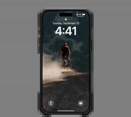 Dėklas Urban Armor Gear UAG Monarch Pro MagSafe Apple iPhone 16 Pro Max – titano