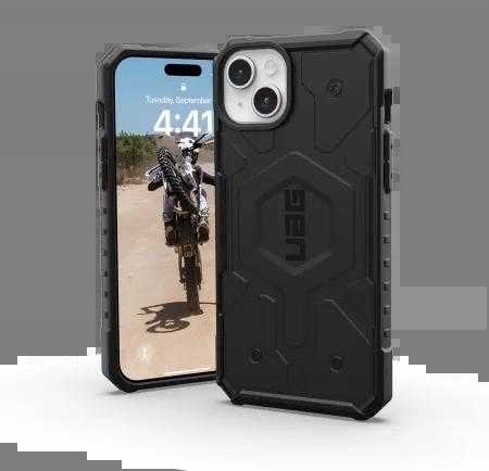 Urban Armor Gear UAG Pathfinder MagSafe dėklas iPhone 15 Plus - juodas