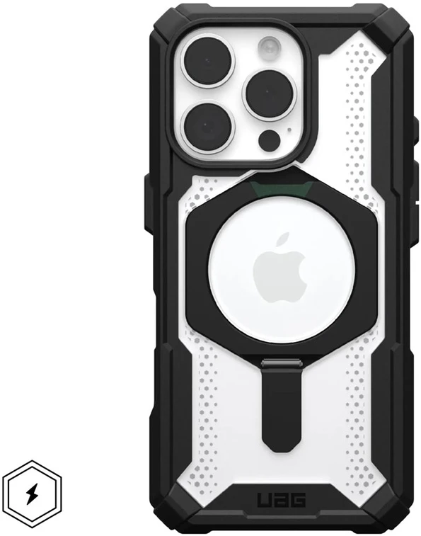 Urban Armor Gear Plasma XTE mobiliojo telefono dėklas 16 cm (6.3″) Juoda, Permatomas