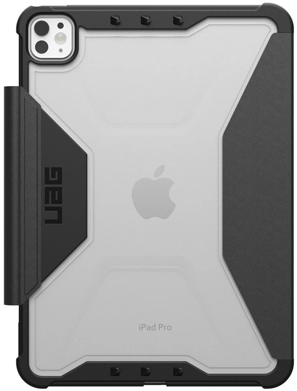 Urban Armor Gear 124477114043 planšetinio kompiuterio dėklas 27,9 cm (11″) „Folio“ Juoda, Permatomas