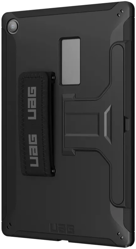 Urban Armor Gear UAG Scout atverčiamas dėklas, skirtas Samsung Galaxy Tab A9 Plus – Juodas