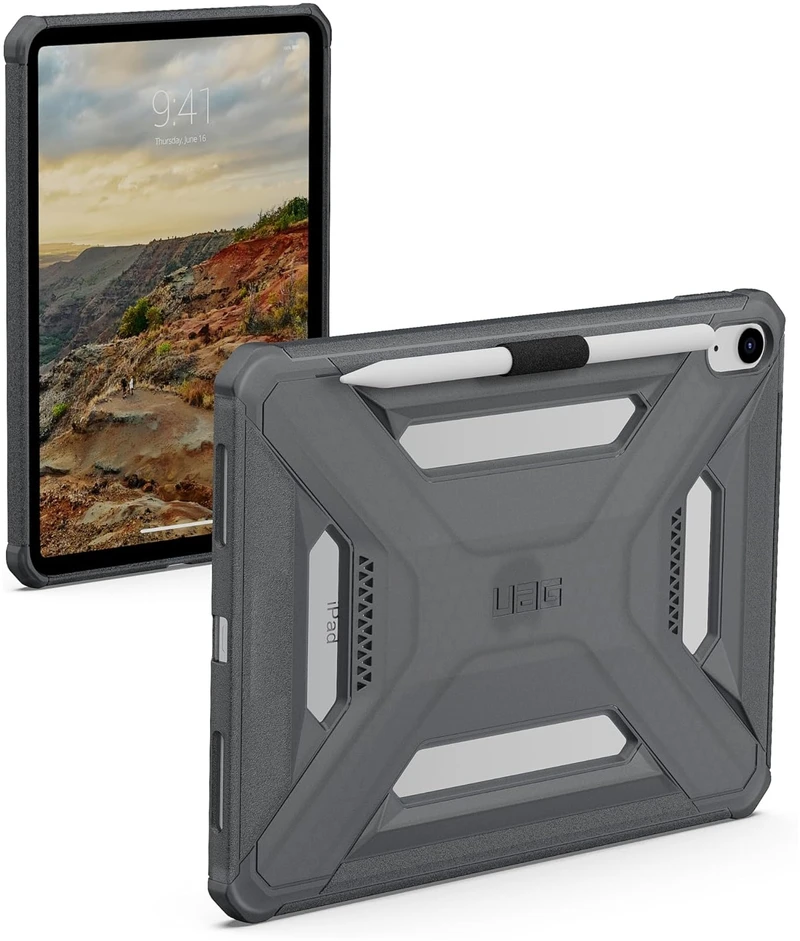 Urban Armor Gear UAG Scout LT do iPad 10.9" 10 generacja / 11" (A16) šviesiai pilka
